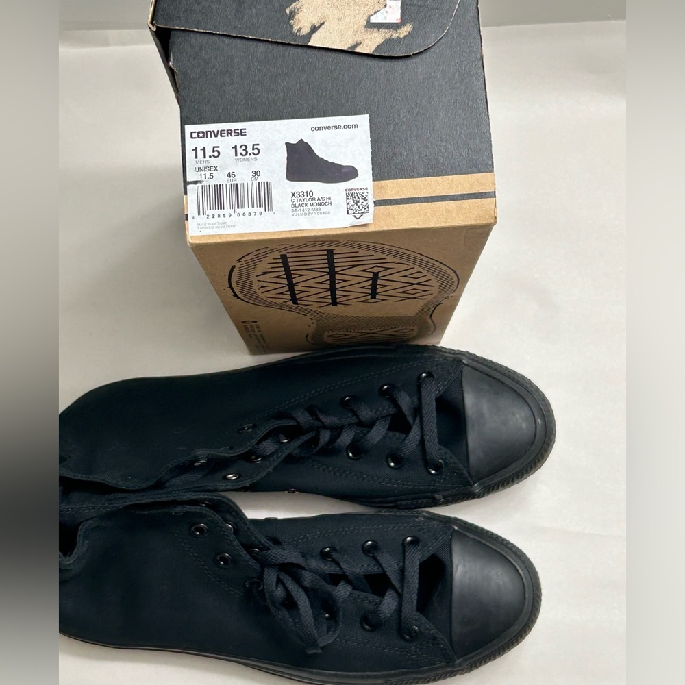 Converse Black Sneakers - Picture 2 of 11